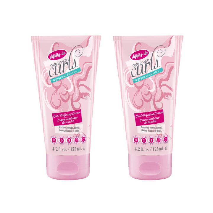 dippity do front packshot showing product and benefit of curl definition