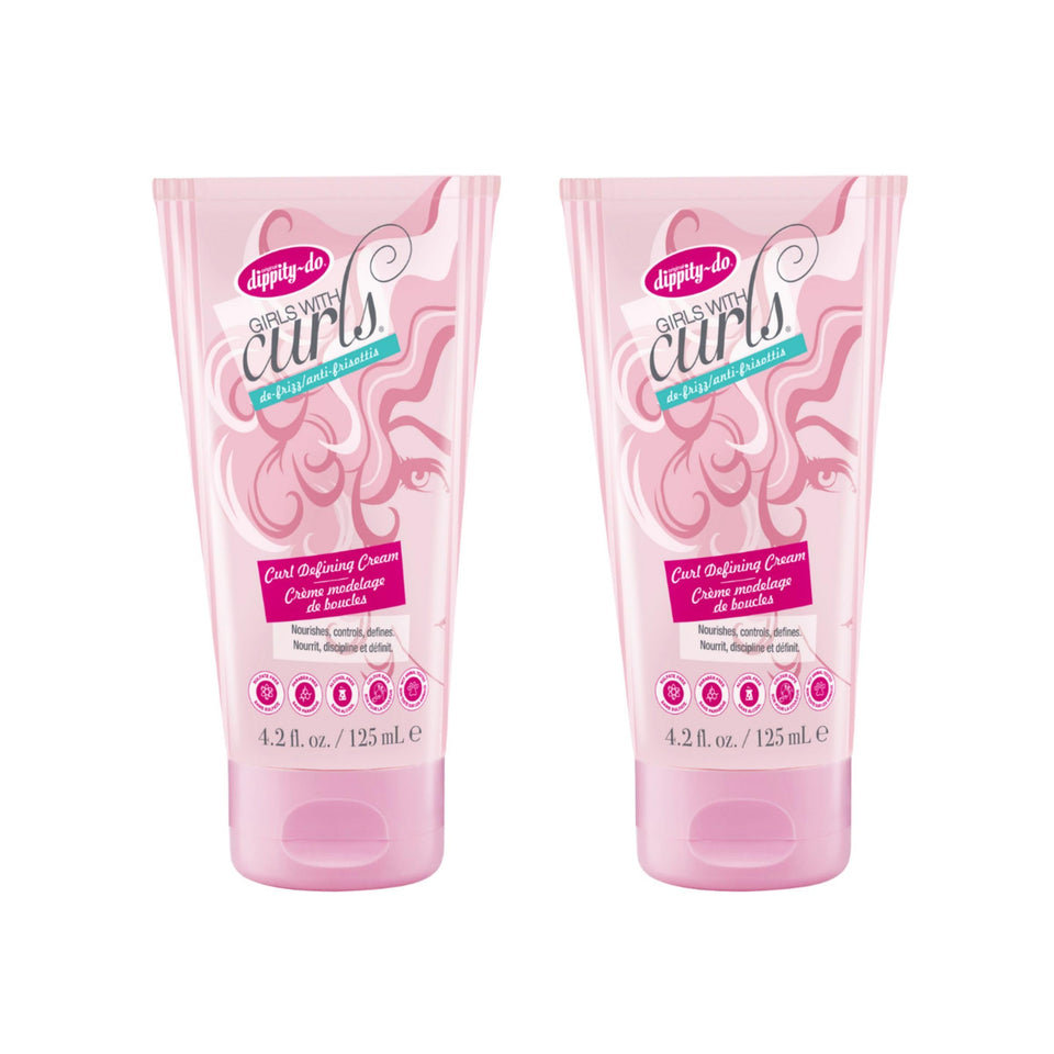 dippity do front packshot showing product and benefit of curl definition