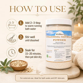 Dirty Treasures dispersed in bathtub showing soothing milky bath benefit