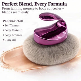 Diryi close-up of ultra-dense vegan bristles for smooth blending