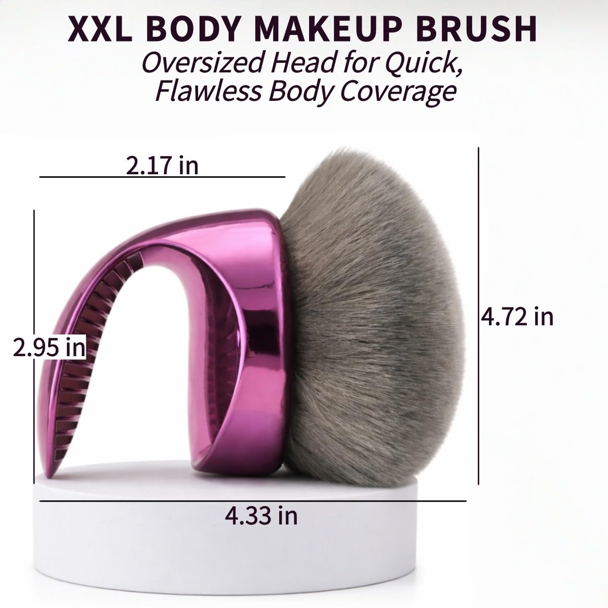 Diryi brush on vanity staged for fast, professional-looking tanning