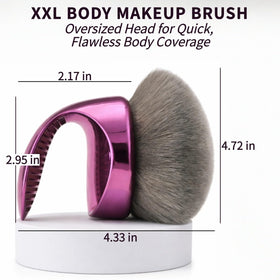 Diryi brush on vanity staged for fast, professional-looking tanning