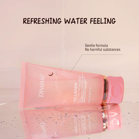 Disunie mask texture close-up highlighting smooth film and hydrating finish
