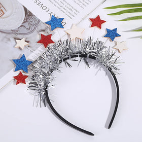 DIUEWOW headbands worn at a parade showing visibility and group fun