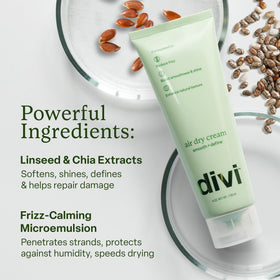 Divi ingredients linseed and chia extracts highlighting strengthening benefits