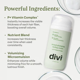 divi heat protection icon with styling tools protecting strands during styling