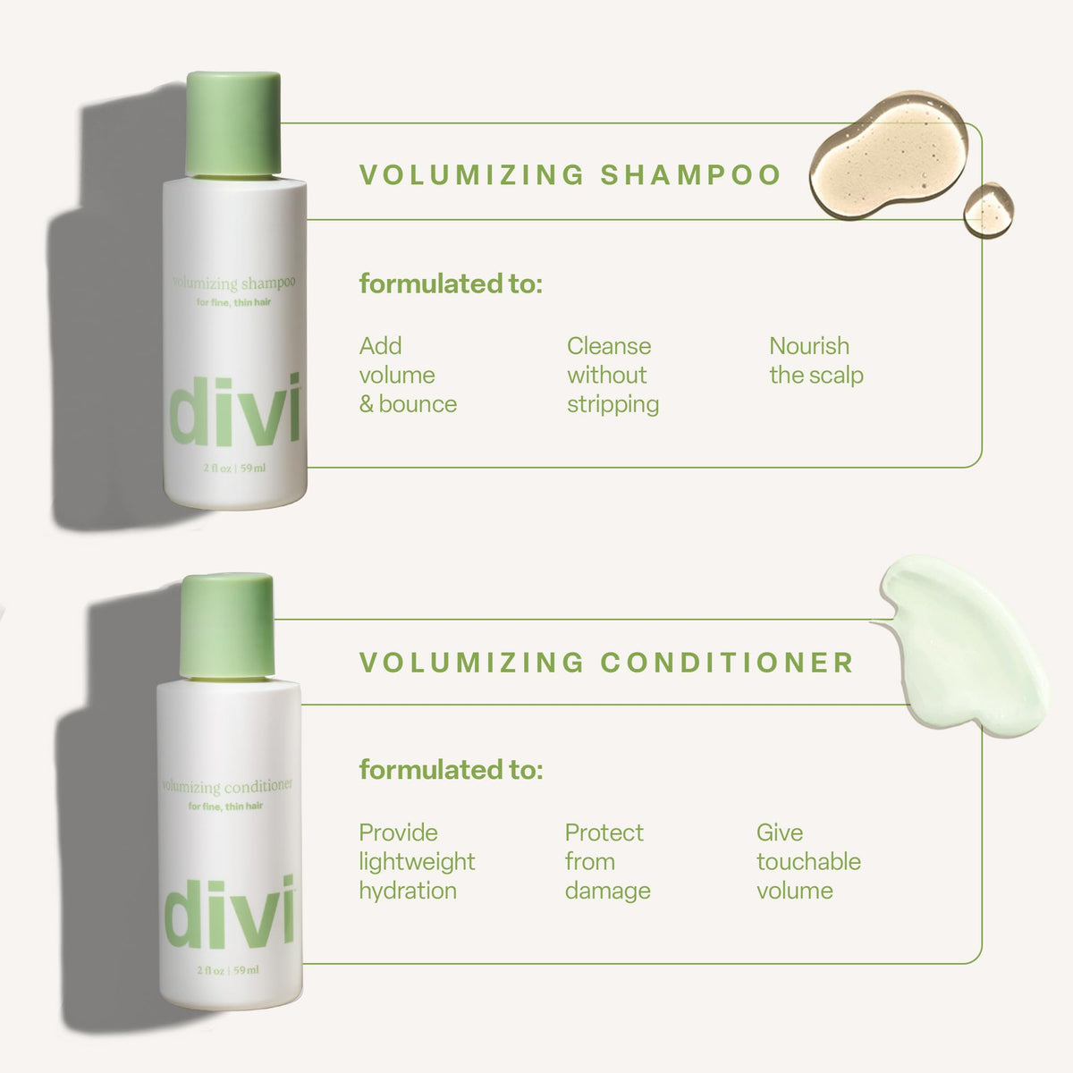 divi label ingredients detail showing clean formula transparency benefit
