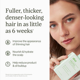 divi serum texture close up highlighting lightweight clear formula absorption