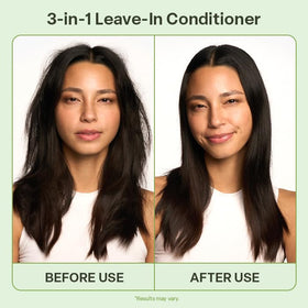 Divi being applied to towel-dried hair showing simple post-shower routine benefit