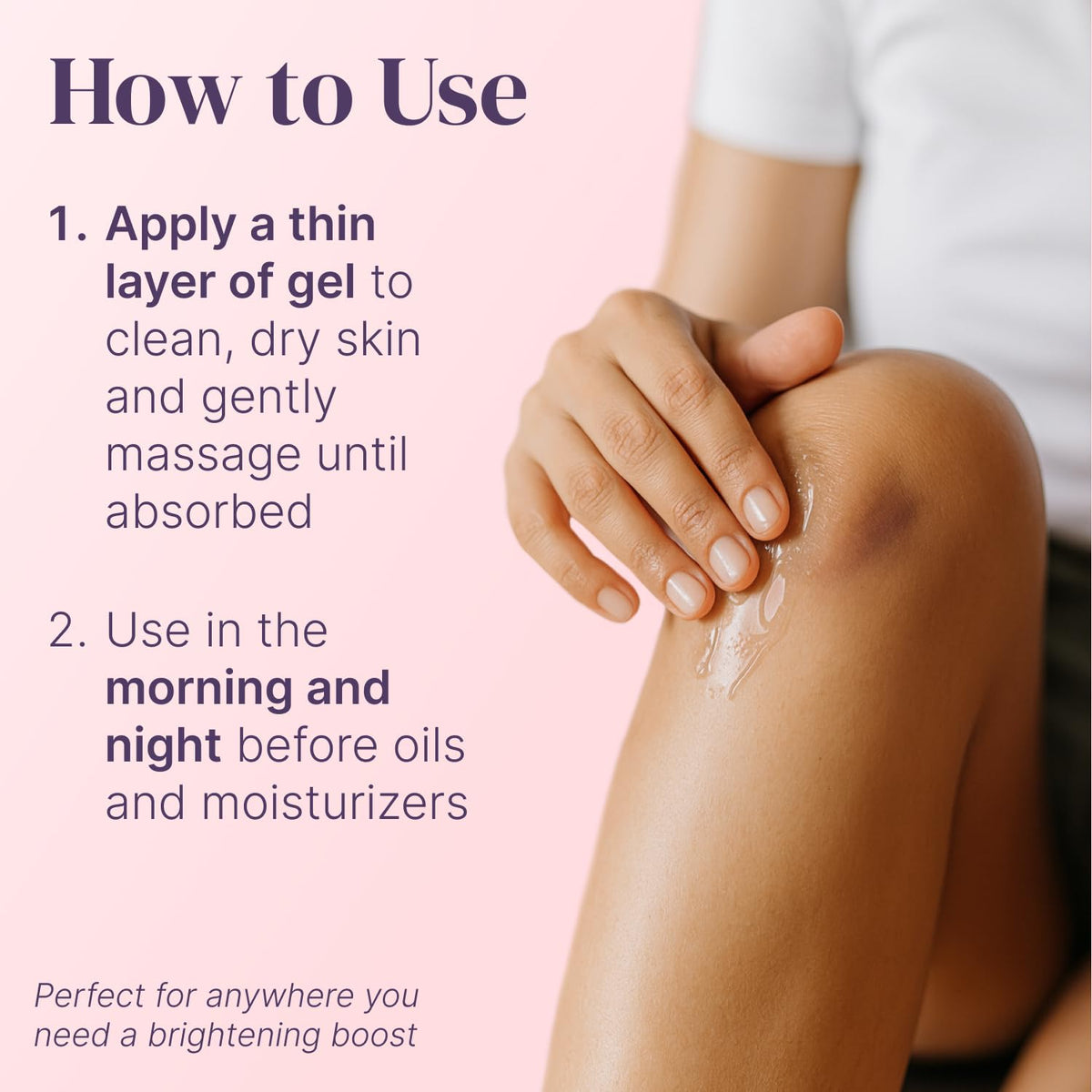 Divine Derriere label close-up highlighting paraben-free and made-in-USA benefits