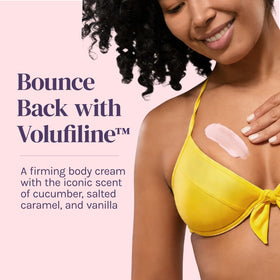 Divine Derriere Volufiline ingredient visual highlighting volumizing benefit