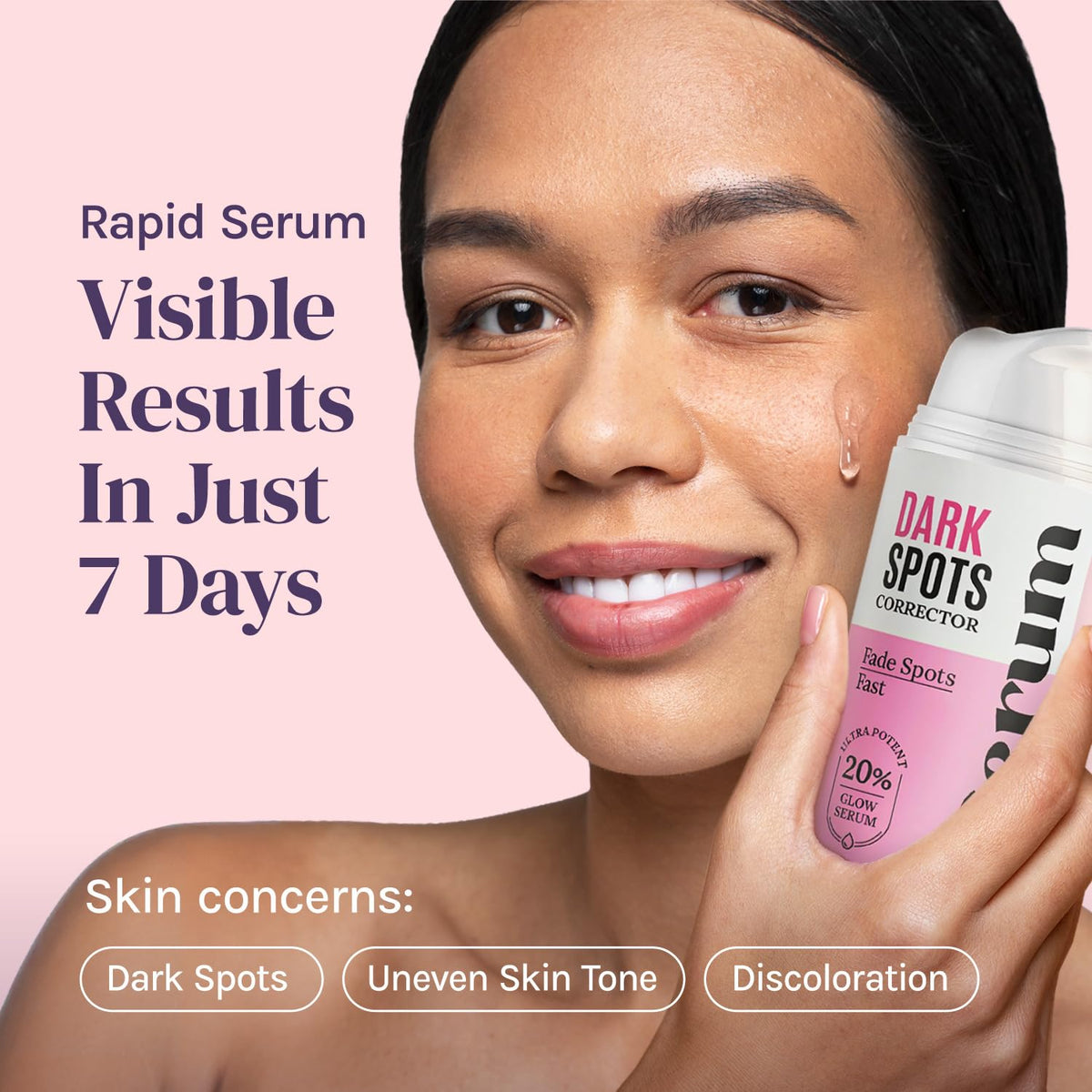 Divine Derriere serum texture on skin highlighting quick absorption