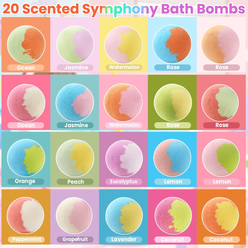 DIYDEC dual-color bath bomb close-up fizzing, vibrant tub display