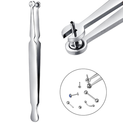 DJCIW front view of clamp tool showing ergonomic handles and precise control