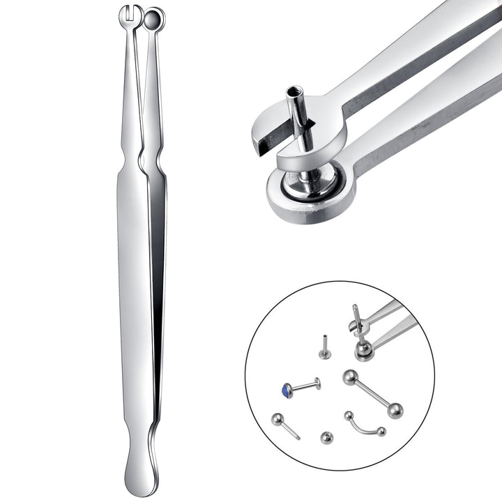 DJCIW front view of clamp tool showing ergonomic handles and precise control