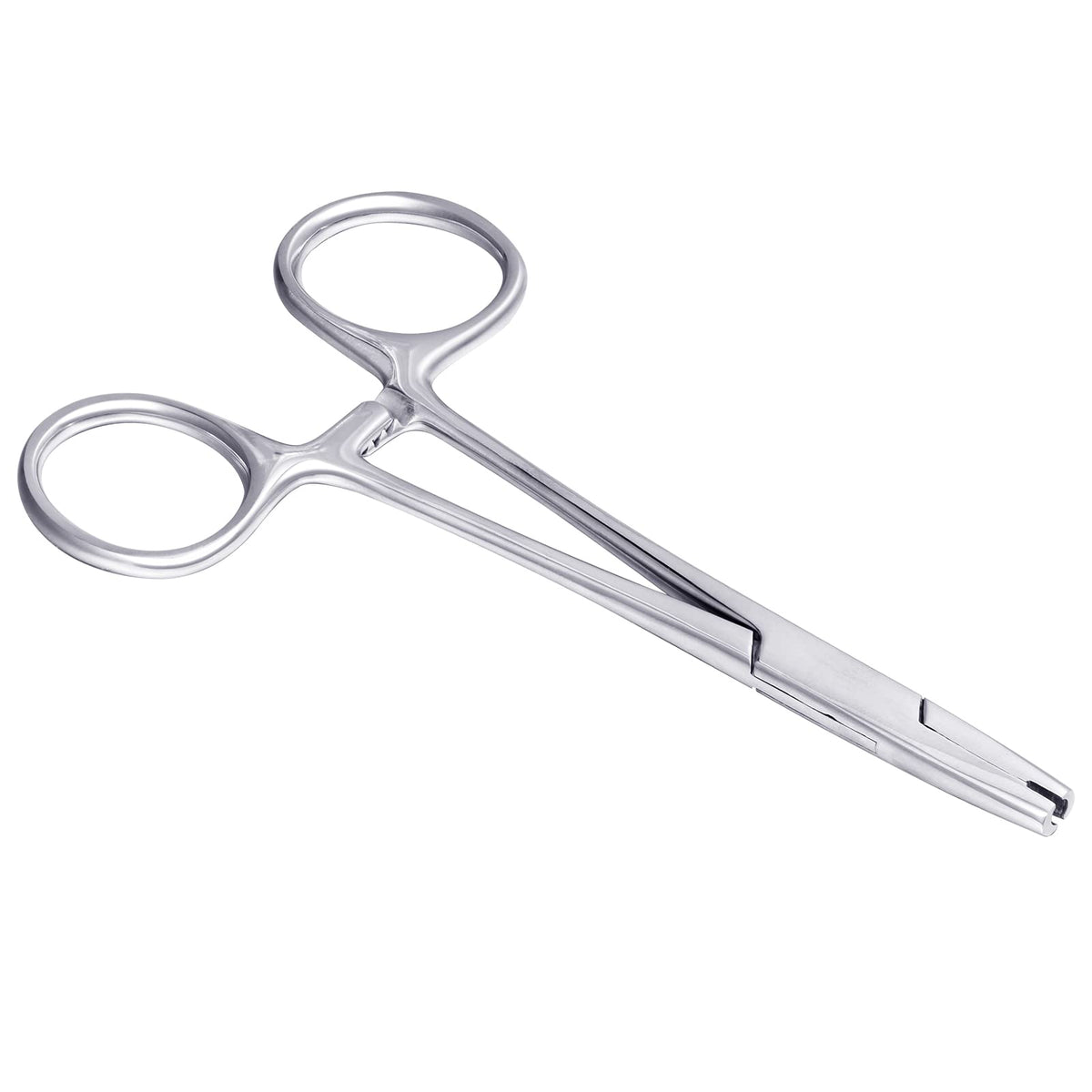 DJCIW tool front view showing handle and 3mm jaw, precise control