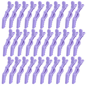 Dkpyt front view of purple alligator clip showing secure grip benefit