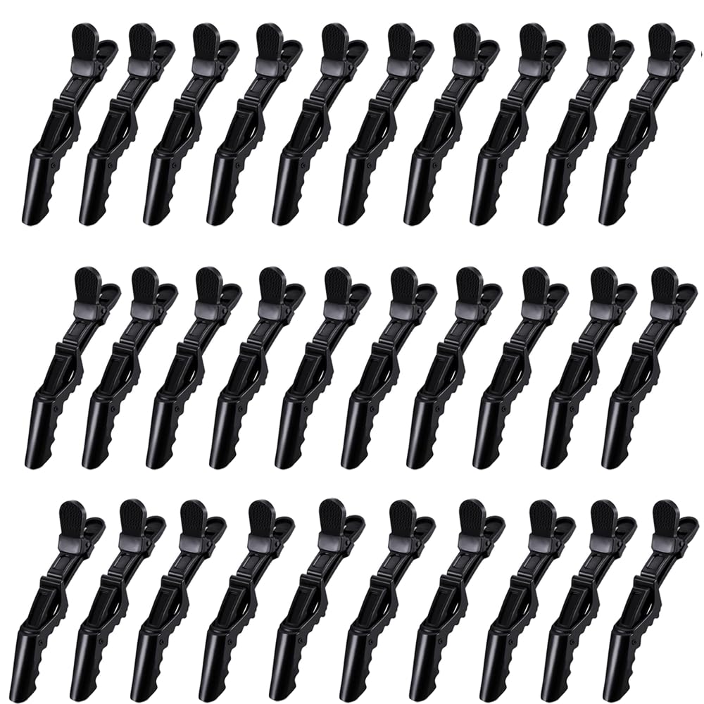 Dkpyt alligator clips front view showing neat organized set and professional look