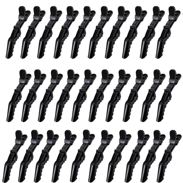 Dkpyt alligator clips front view showing neat organized set and professional look