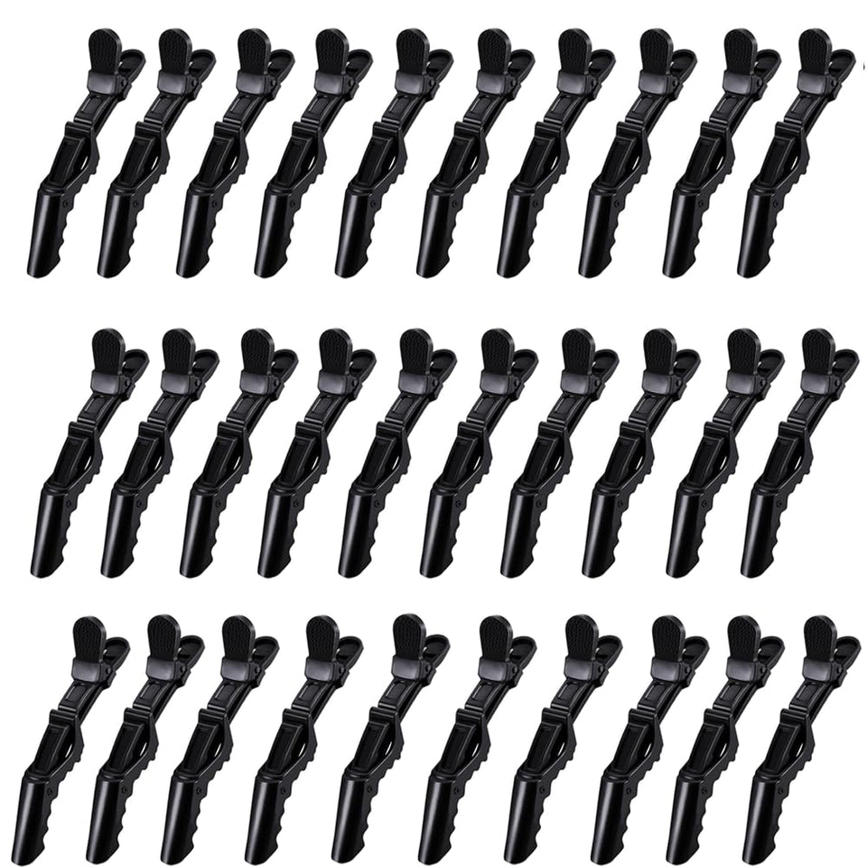 Dkpyt alligator clips front view showing neat organized set and professional look