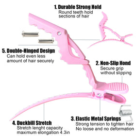 Dkpyt close-up of double-hinged mechanism highlighting durable secure grip