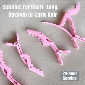 Dkpyt clips packed in travel pouch for portable salon-ready convenience