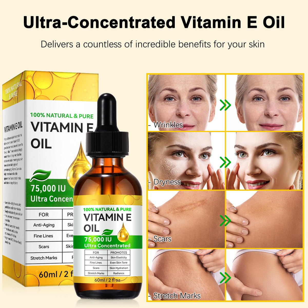 DLOMFVFQ oil blended into moisturizer for added skin nourishment