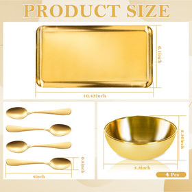 DLUGOPIS stainless steel mixing bowls top view highlighting durability and easy stirring