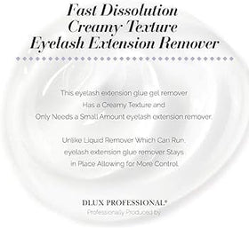 DLUX PROFESSIONAL on applicator demonstrating precise placement