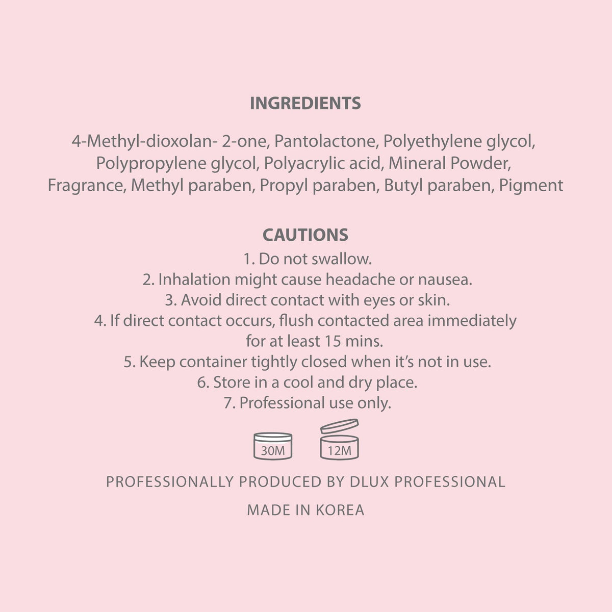 DLUX PROFESSIONAL on a beauty table in a salon setting