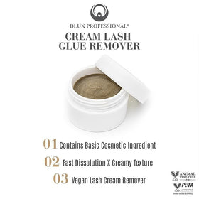 DLUX PROFESSIONAL used by technician removing lash extensions
