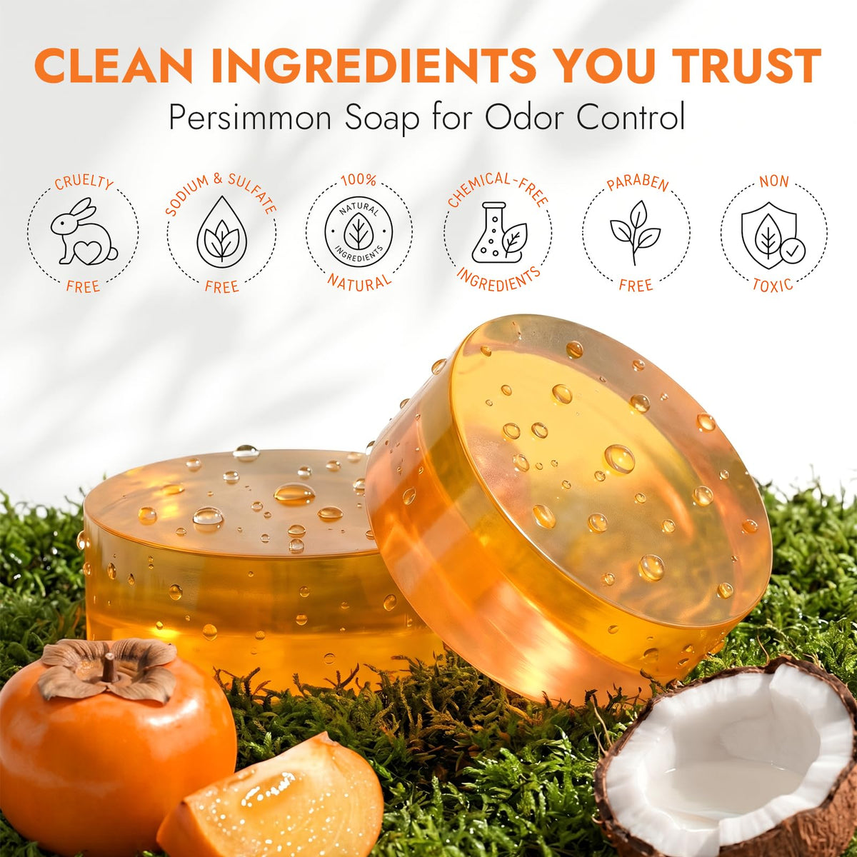 DLWUEN stamped label and ingredient list on bar emphasizing handcrafted formula