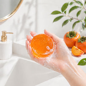 DLWUEN soap in a travel pouch illustrating portability and on-the-go odor care
