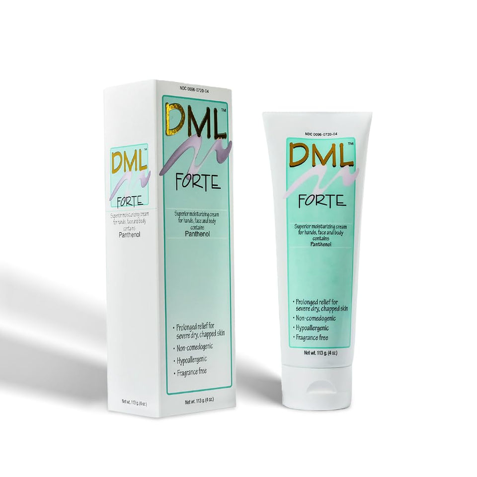 DML front jar showing clean packaging and easy-access lid for convenience