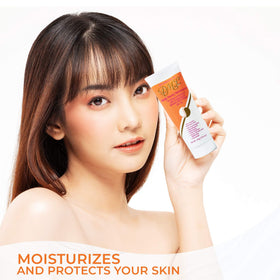 DML product label detail highlighting ingredients and usage benefits