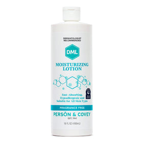 DML bottle front view showing label and 16 fl oz size for reliable hydration