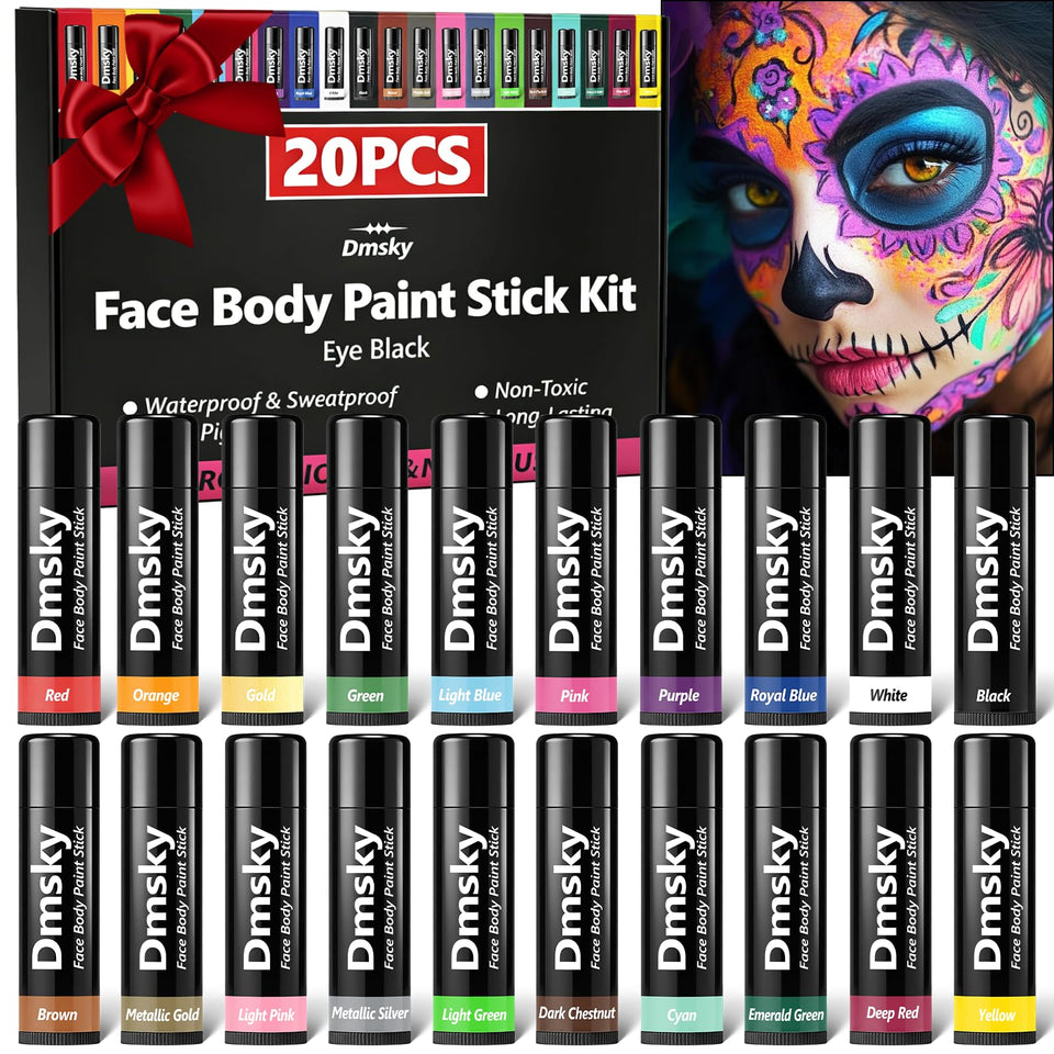 Dmsky front packaging showing full 20-pack and kit benefits