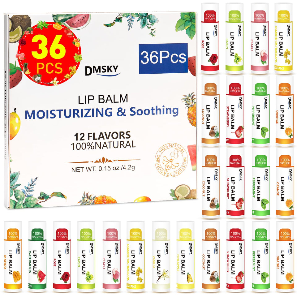 DMSKY front packaging showing 36-count set and flavor variety for gifting