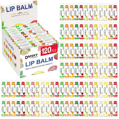 DMSKY front packaging showing the 120-pack and flavor variety for convenience