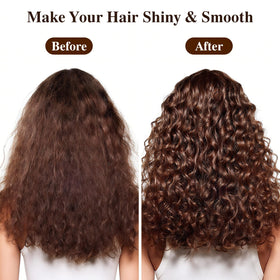 Dmsky product label ingredients panel emphasizing natural oils and keratin