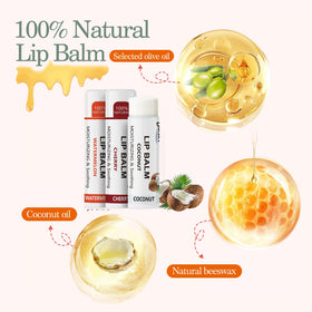 Dmsky ingredients label close-up highlighting natural oils and beeswax benefits