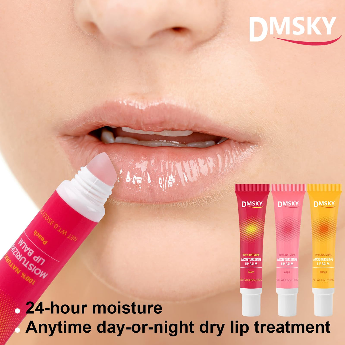 Dmsky tubes inside a purse for travel convenience and portability