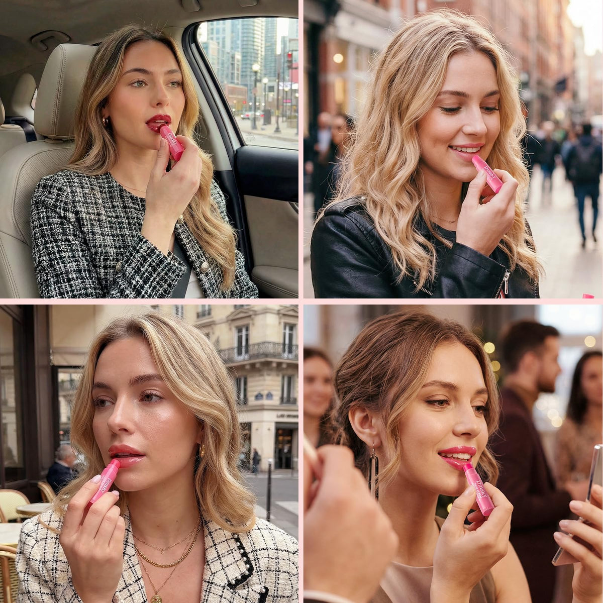 Dmsky lifestyle shot woman smiling wearing tint for everyday confidence
