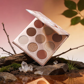 docolor palette inside a handbag showing convenience for on-the-go touchups