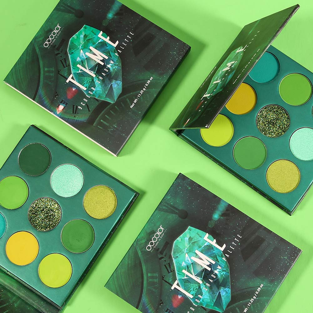 docolor palette inside travel makeup bag showing compact size for on-the-go convenience