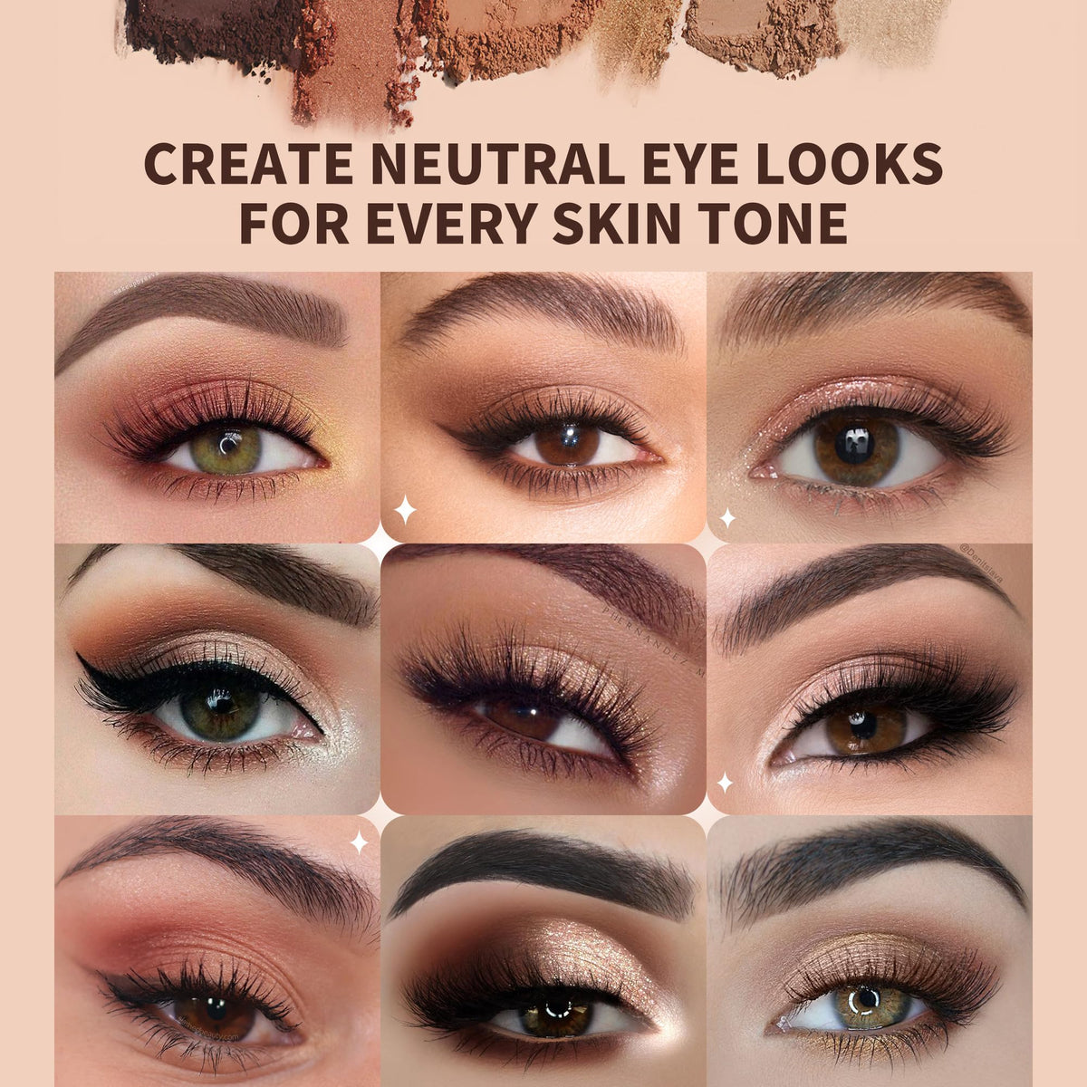 docolor matte tones swatched on skin showing buildable color and smooth finish