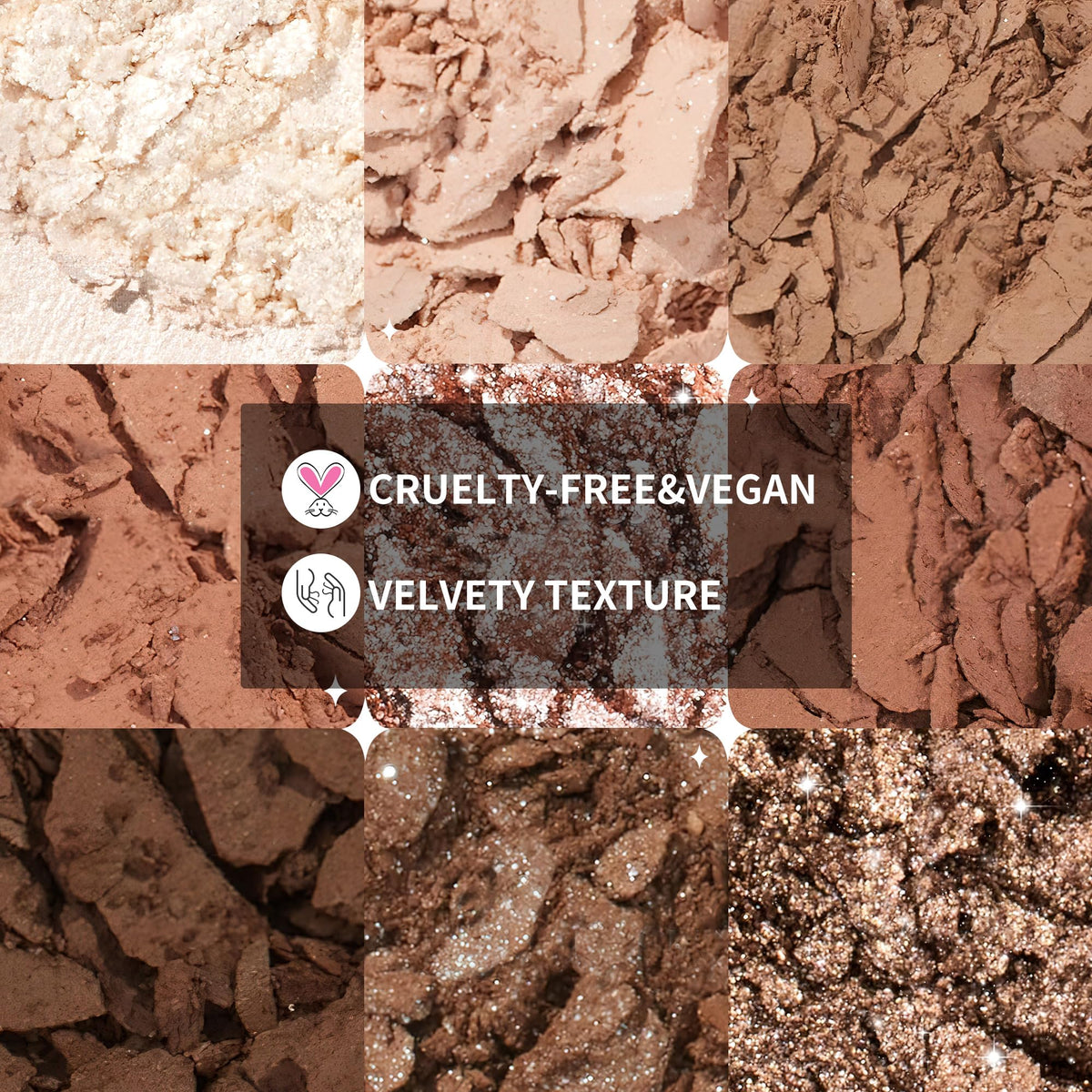 docolor open palette layout with mattes and shimmers for versatile looks