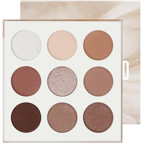 docolor palette front packaging showing nine neutral shades and compact benefit