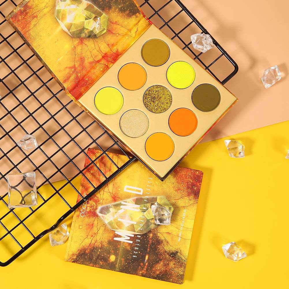 docolor palette inside a packed makeup bag demonstrating travel convenience and organization