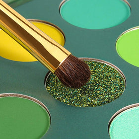 docolor pressed sequin texture close-up showing high-shine metallic impact